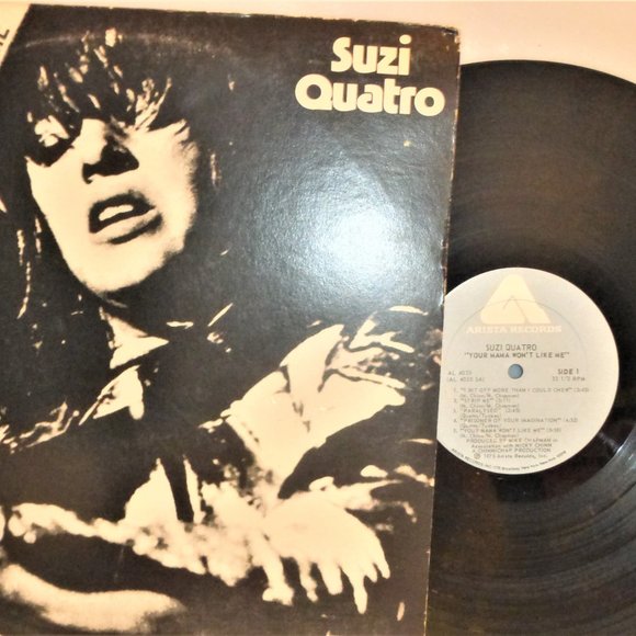 1975 Suzi Quatro YOUR MAMA WON'T LIKE ME Record LP Aristo Record #AL4035 Vinyl - Picture 2 of 4